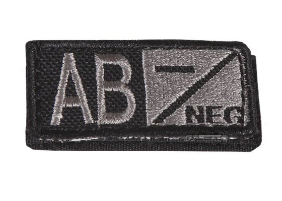 Condor Outdoor Velcro AB Negative Blood Type Patch ( Foliage / Black )