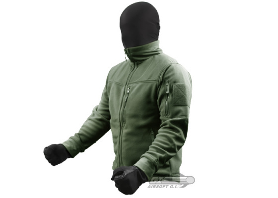 Condor Outdoor Alpha Micro Fleece Jacket ( OD Green / L )