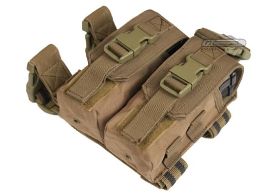 Condor Outdoor Drop Leg M4 Magazine Pouch ( Coyote Brown )