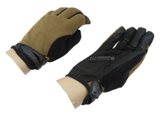 Condor Outdoor Shooters Tactical Gloves ( Coyote / Large - 10 )