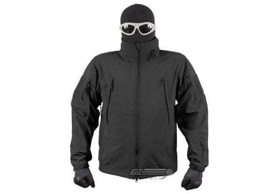 Condor Outdoor Soft Shell Jacket ( Black / XXXL )