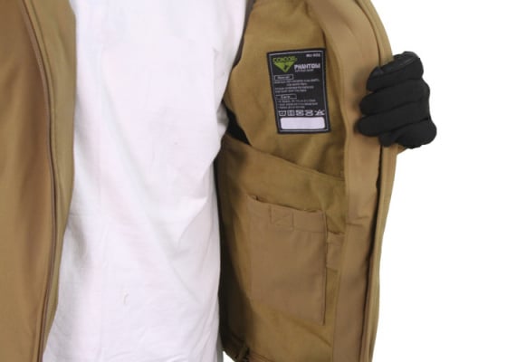 Condor Outdoor Phantom Soft Shell Jacket ( Tan / M )