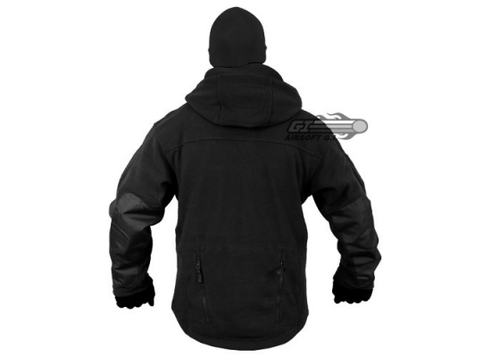 Condor Outdoor Sierra Hooded Micro Fleece Jacket ( Black / S )