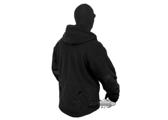 Condor Outdoor Sierra Hooded Micro Fleece Jacket ( Black / S )