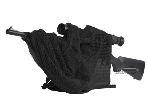 Condor Outdoor Sniper Face Veil / Scarf ( Black )