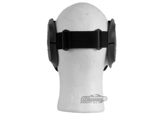 JT Tactical Airsoft Full Face Mask ( Black / Clear )