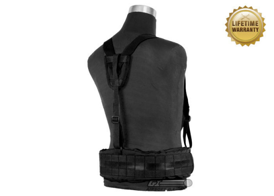 Pantac USA 1000D Cordura Cummerbund w/ Y-Shape Suspender ( Black / M )