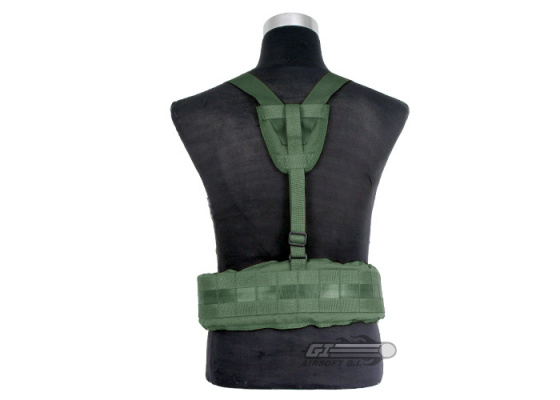 Pantac USA 1000D Cordura Cummerbund w/ Y-Shape Suspender ( OD Green / M )