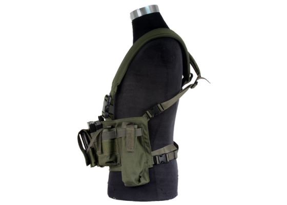 Pantac USA 1000D Cordura M4 Chest Rig ( OD Green )