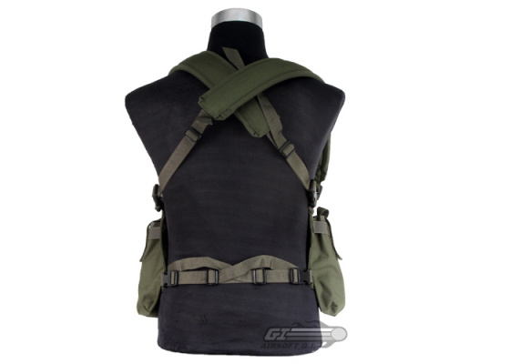 Pantac USA 1000D Cordura M4 Chest Rig ( OD Green )