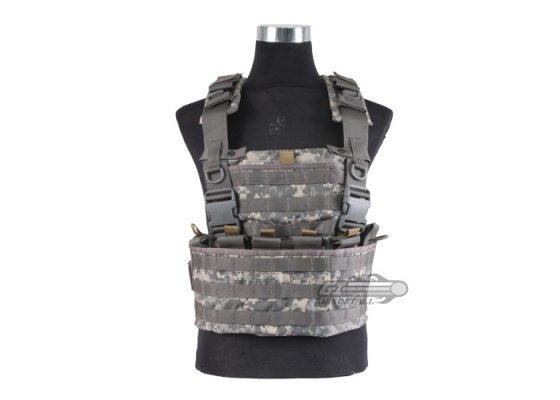 Pantac USA 1000D Cordura Molle MPS Chest Rig ( ACU ) Pantac USA 1000D Cordura Molle MPS Chest Rig ( ACU )
