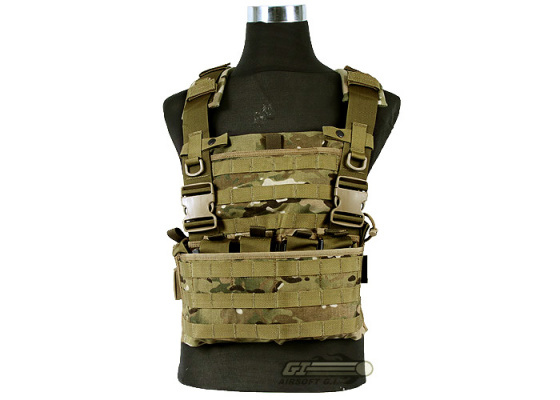 Pantac USA 1000D Cordura Molle MPS Chest Rig ( Multicam / Tactical Vest  )