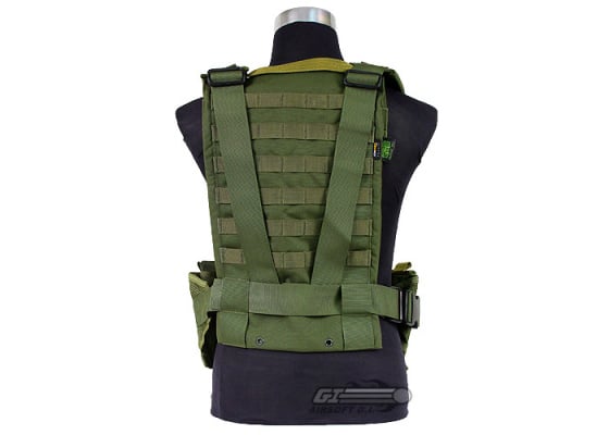 Pantac USA 1000D Cordura Molle MPS Chest Rig ( OD / Tactical Vest  )