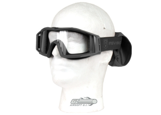 Revision Wolfspider Goggle w/ Clear Lens ( Black )