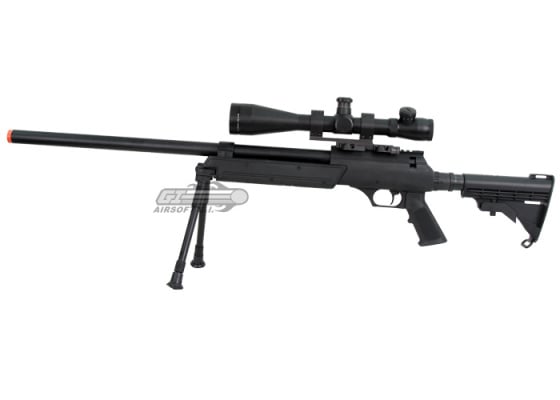 Well MB06 ASR SR-2 Bolt Action Sniper Airsoft Rifle ( Black )