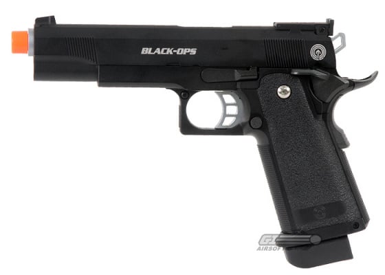 SOCOM Gear Black Ops 1911 GBB Airsoft Pistol ( Black )