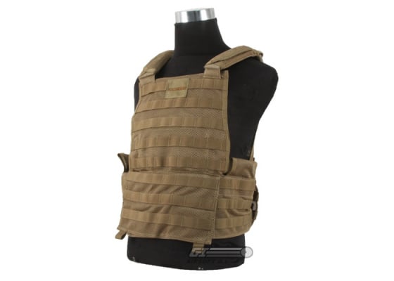 SOCOM Gear Tactical Mesh Plate Carrier ( Tan )