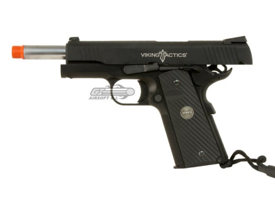 Socom Gear Vikiing Tactics M1911 GBB Airsoft Pistol ( Black )