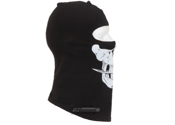 Schampa Skull Balaclava ( Black )