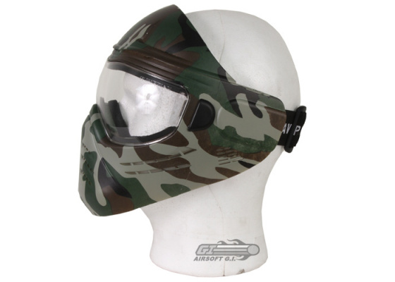 Save Phace OSC ( Woodland ) Full Face Tactical Mask