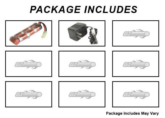 SRC M4A1 Carbine AEG Airsoft Rifle Battery & Charger Package ( Tan )