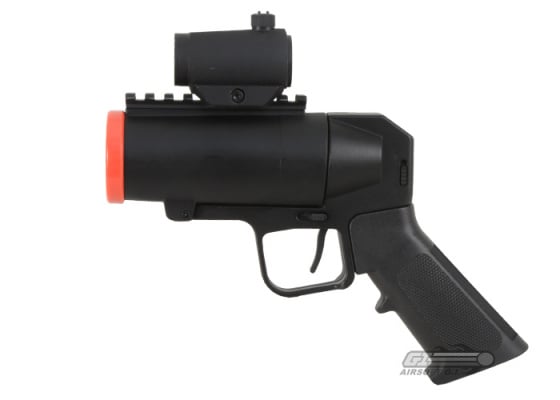 S-Thunder Universal Airsoft Metal 40mm Grenade Launcher Pistol ( Short Barrel )