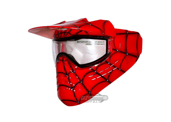 Save Phace Spidey Red Full Face Tactical Mask Save Phace Spidey Red Full Face Tactical Mask