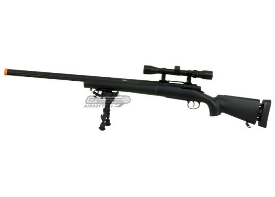 CYMA M28 M24 Spring Sniper Rifle Bipod Package ( Black )