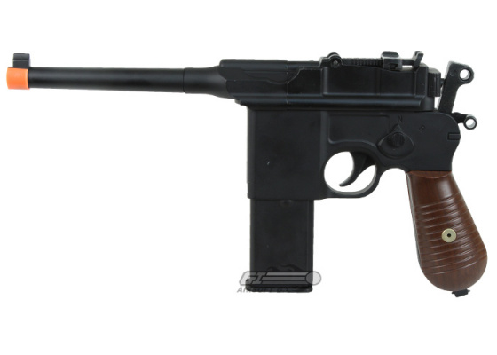 CYMA CM712 Broomhandle Spring Airsoft Pistol ( Imitation Wood ) CYMA CM712 Broomhandle Spring Airsoft Pistol ( Imitation Wood )