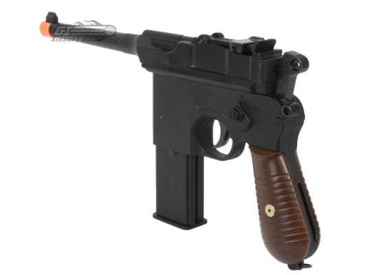 CYMA CM712 Broomhandle Spring Airsoft Pistol ( Imitation Wood ) CYMA CM712 Broomhandle Spring Airsoft Pistol ( Imitation Wood )