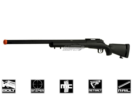 CYMA M28 M24 Spring Sniper Airsoft Rifle ( Black )