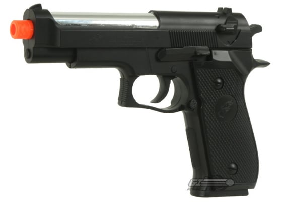 Double Eagle M22 M9 Spring Airsoft Pistol ( Black )