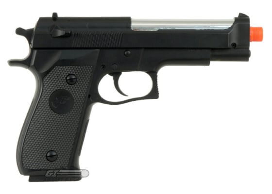Double Eagle M22 M9 Spring Airsoft Pistol ( Black )