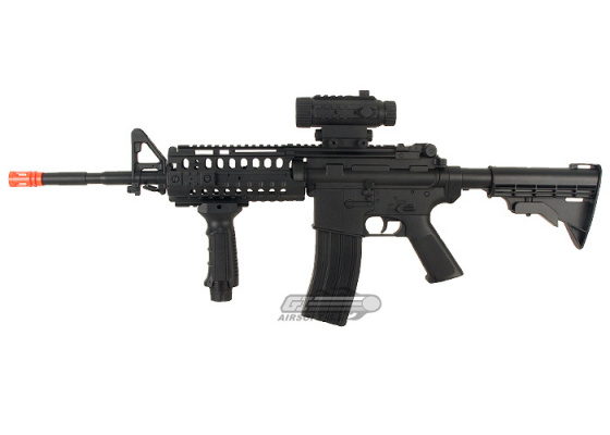 CYMA D96 M4 S-System Carbine LPEG Airsoft Rifle ( Black )