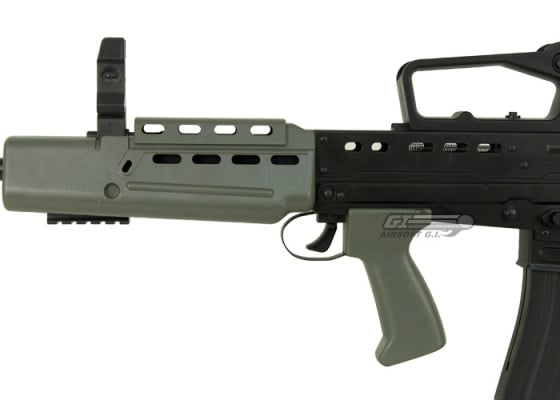 UK Arms L85A2 Rifle Spring Airsoft Rifle ( Black / OD Green )