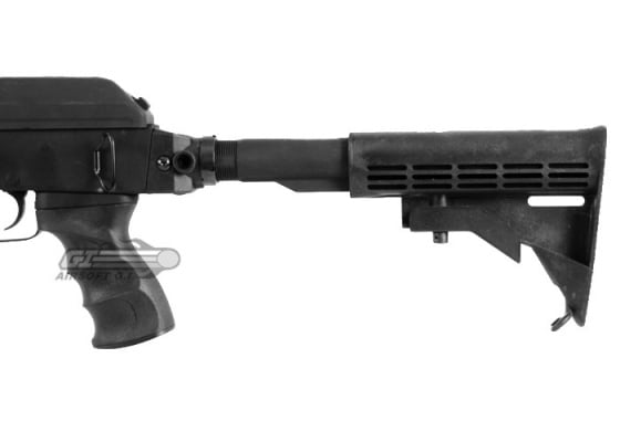 Lancer Tactical LT728C AK47 RIS AEG Airsoft Rifle ( Black )