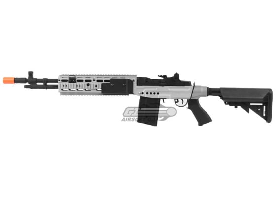 CYMA CM032EBR M14 EBR Sniper AEG Airsoft Rifle ( Silver / Black )
