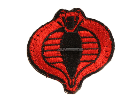 Emerson Cobra Patch Velcro ( Red / Black )