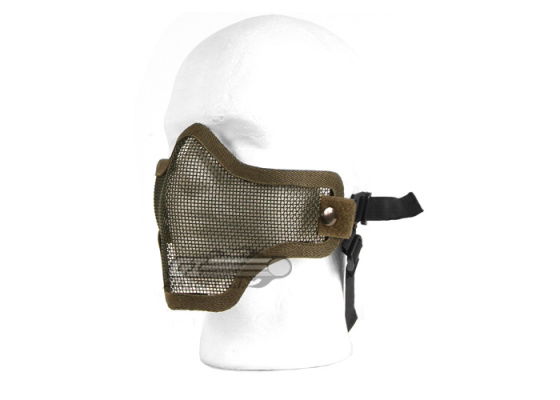Emerson Tactical Metal Mesh Half Mask ( OD Green )
