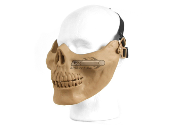 Emerson Tactical Skull Half Mask ( Tan )