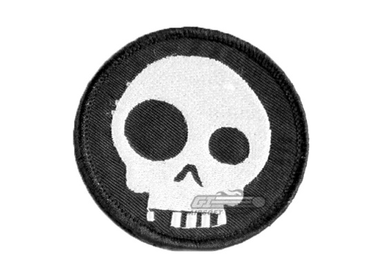 Emerson Skull Circle Velcro Patch Velcro ( Black )