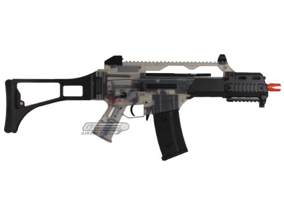H&K G36C Spring & Electric Powered Canadian Legal Airsoft Rifle ( Clear )