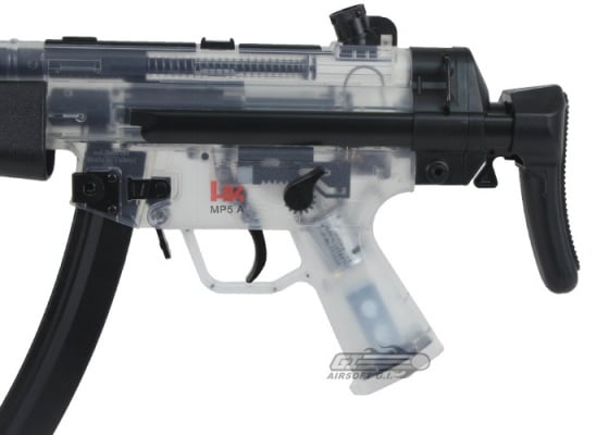 H&K MP5A5 AEG Airsoft SMG ( Clear )
