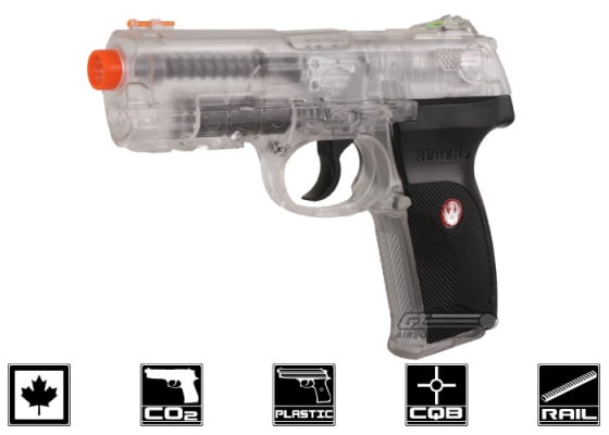 Elite Force Ruger P345 Canadian Legal CO2 Airsoft Pistol ( Clear )