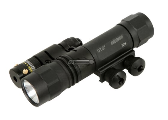 UTG Swatforce 2 in 1 Xenon Tactical Flashlight & Red Laser Combo UTG Swatforce 2 in 1 Xenon Tactical Flashlight & Red Laser Combo