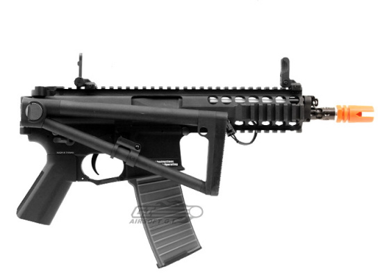 VFC PDW Carbine AEG Airsoft Rifle ( Black )