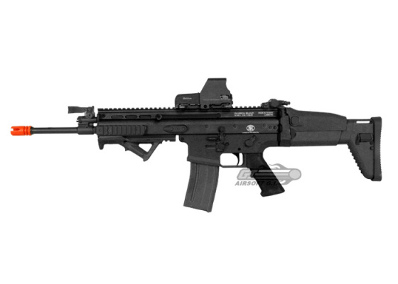FN Herstal SCAR-L MK16 STD Carbine AEG Airsoft Rifle by VFC ( Black )