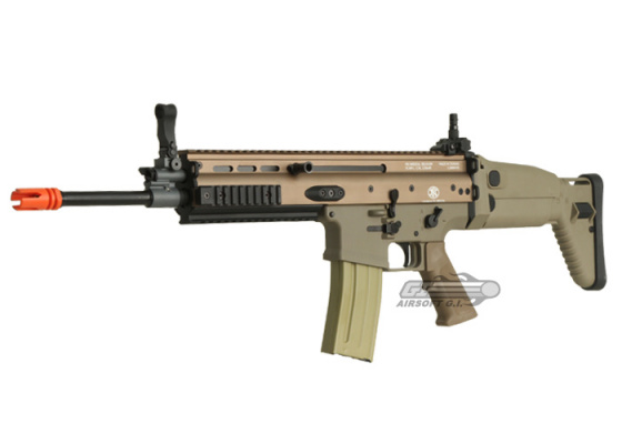 FN Herstal SCAR-L MK16 STD Carbine AEG Airsoft Rifle by VFC ( Tan )