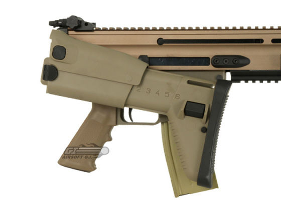 FN Herstal SCAR-L MK16 STD Carbine AEG Airsoft Rifle by VFC ( Tan )