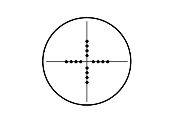 VISM 1.1-4X24 Evolution Series Scope ( Full Size w/ Mil-Dot Reticle )